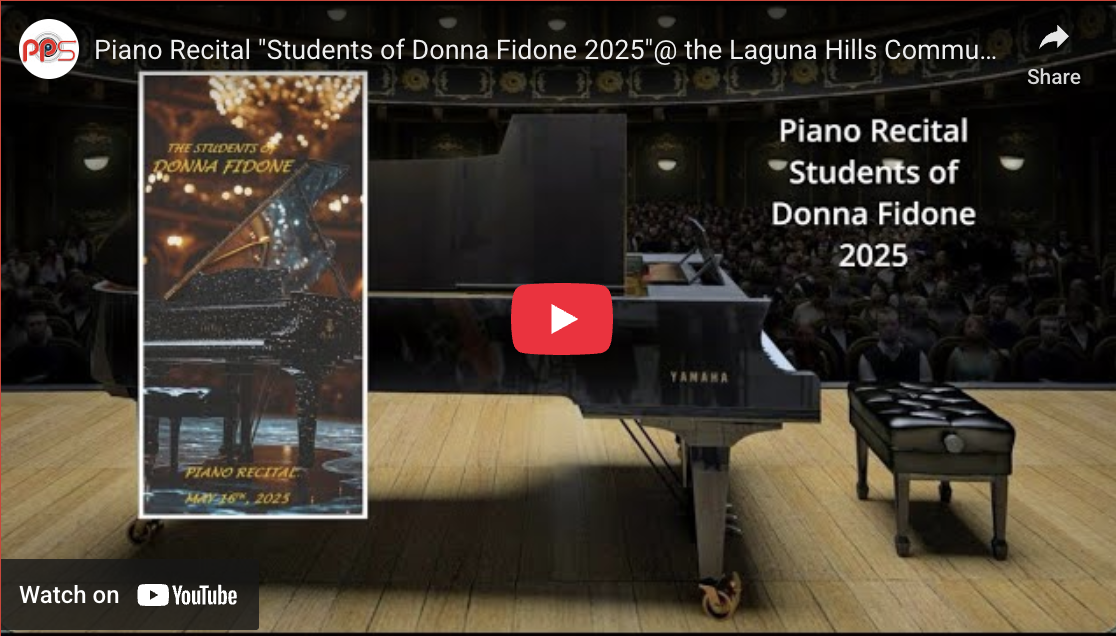 Piano Recital "Students of Donna Fidone 202