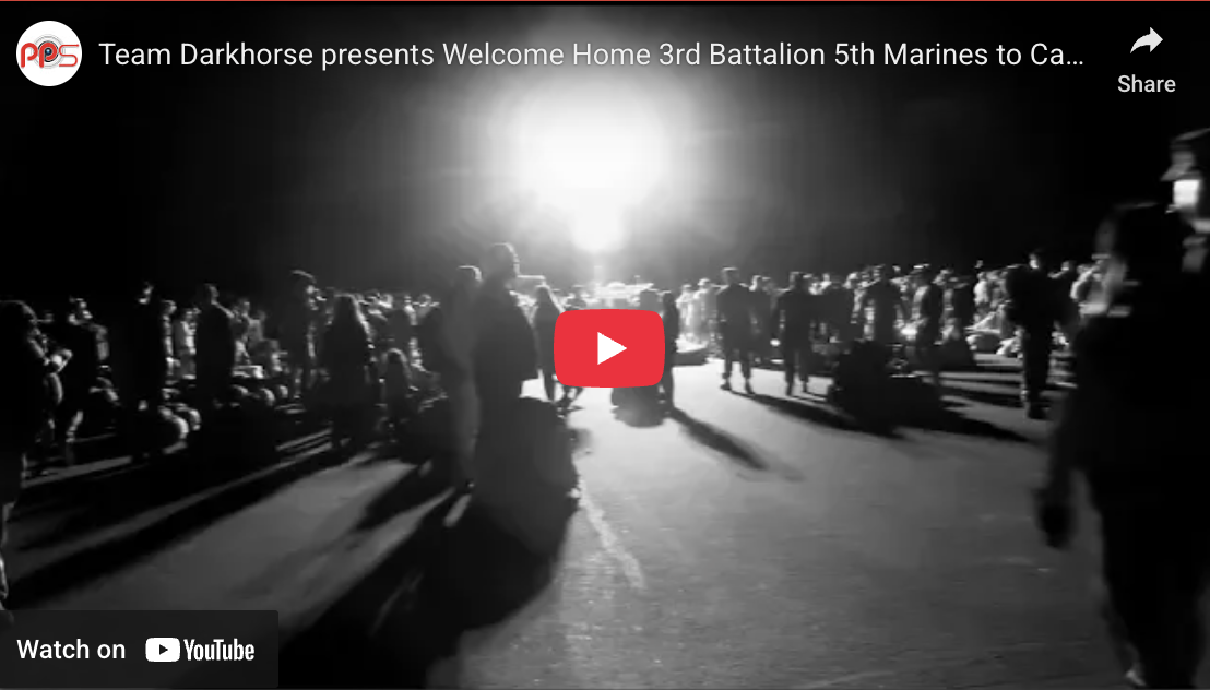 Team Darkhorse presents Welcome Home 3rd Battalion 5th Marines to Camp Pendleton