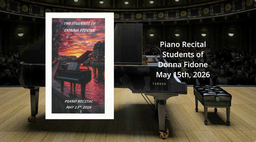 Piano Recital "Students of Donna Fidone 2025"@ the Laguna Hills Community Center
